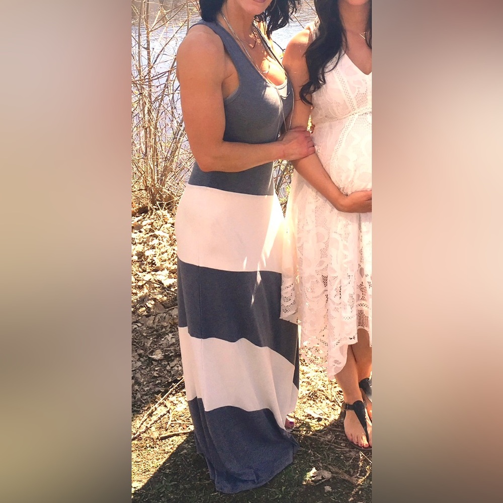 Racerback maxi dress